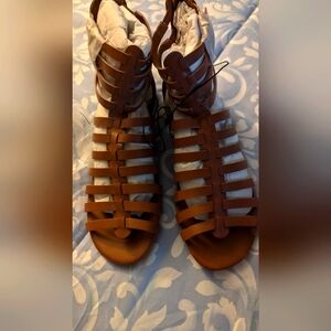 New brown sandals from EXPRESS